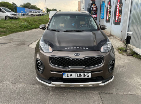 Защита переднего бампера для KIA Sportage 16-22 Graunder от Tamsan фото