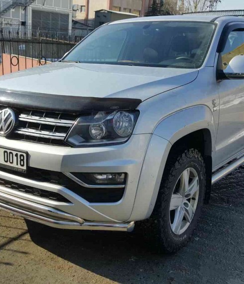 Труба двойная на Volkswagen Amarok 2016+ ORJ фото