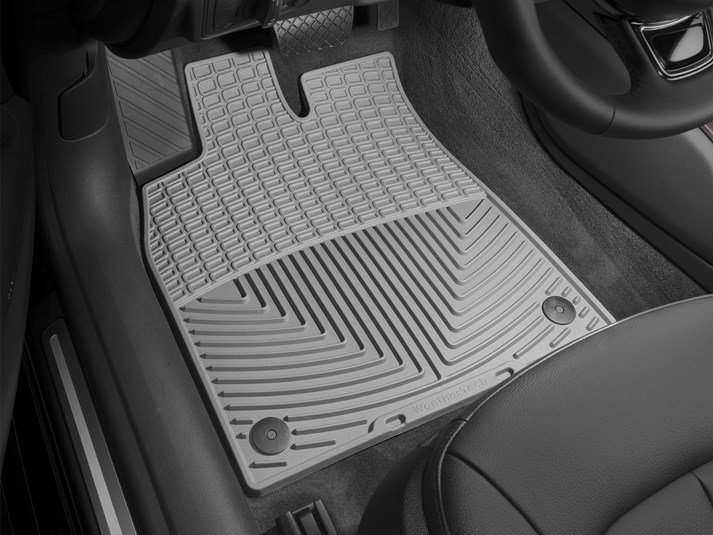 Ковры резиновые WeatherTech без бортика передние Audi A6 2012-2018 фото