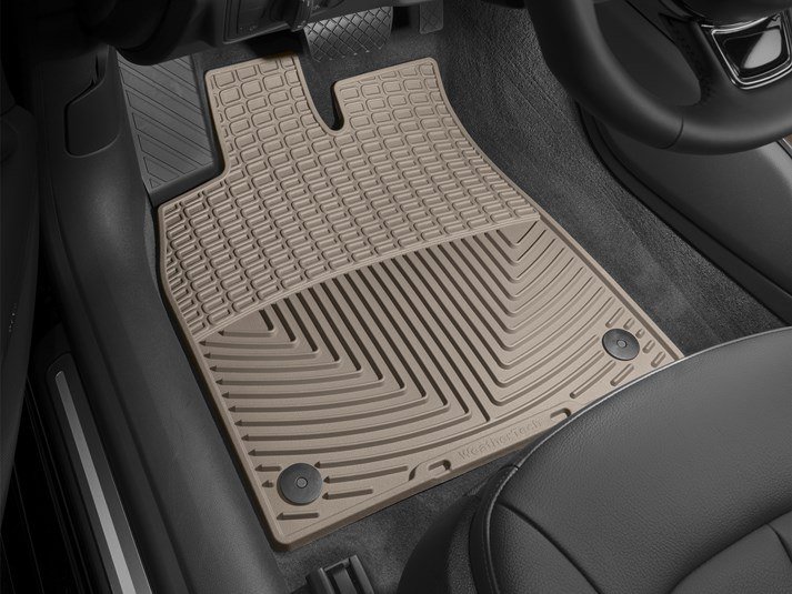 Ковры резиновые WeatherTech без бортика передние Audi A6 2012-2018 фото
