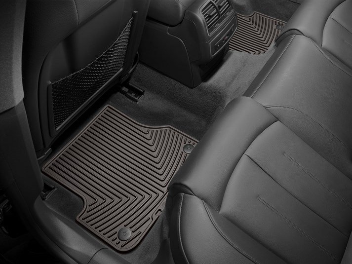Ковры резиновые WeatherTech без бортика задние Audi A6 2012-2018 фото