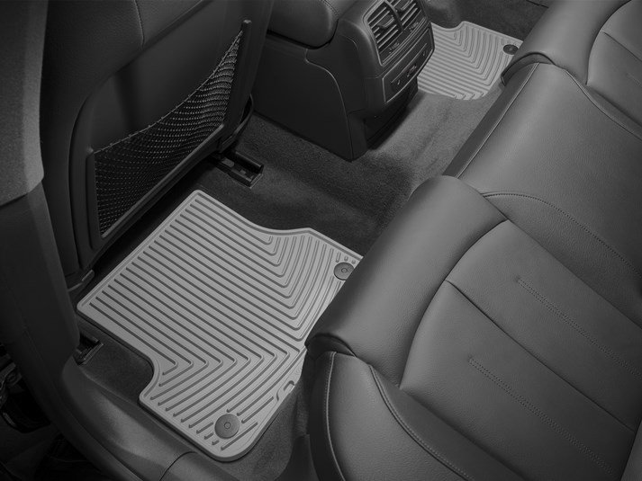 Ковры резиновые WeatherTech без бортика задние Audi A6 2012-2018 фото