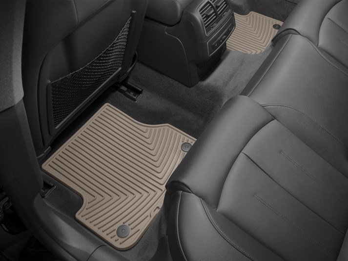 Ковры резиновые WeatherTech без бортика задние Audi A6 2012-2018 фото