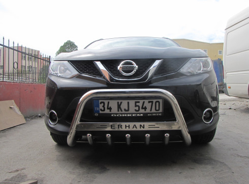 Кенгурятник для Nissan Qashqai 2014+ от Tamsan фото