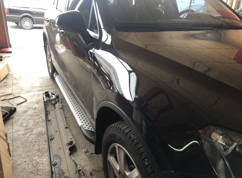 Подножки для Volkswagen Touareg 03-18 SOMA фото