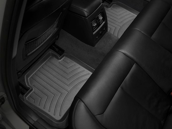 Ковры резиновые WeatherTech задние черные BMW M3 (F80) 2012-2018 фото