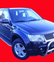 Пороги с листом (площадка) на Suzuki Grand Vitara UATUNING фото