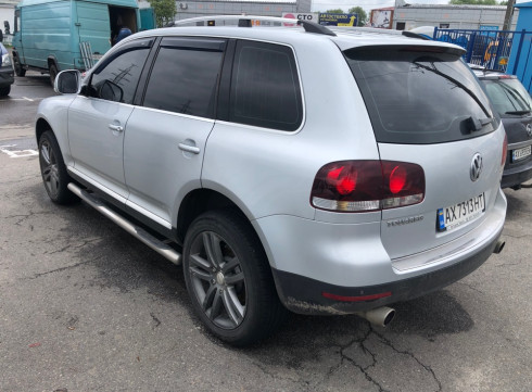 Подножки для Volkswagen Touareg 03-18 Порог Труба фото