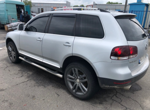 Подножки для Volkswagen Touareg 03-18 Порог Труба фото