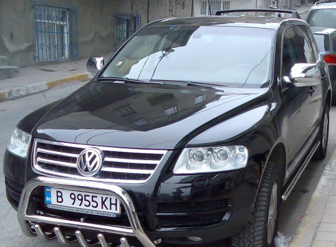 Кенгурятник для Volkswagen Touareg 2003-2010 фото