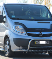 Кенгурятник для Nissan Primastar 2002-2015 с Усами фото