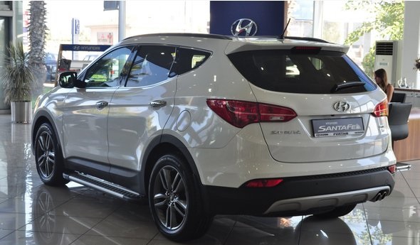 Подножки для Hyundai Grand Santa-Fe 13+ SOMA от производителя Tamsan фото
