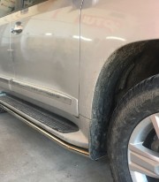 Подпорожники на Toyota Land Cruiser 200 ( Toyota LC 200) UATUNING нерж. фото