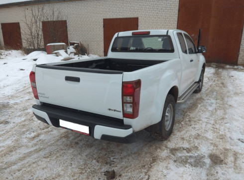 Подножки для ISUZU D-max 14+ порог листом от Tamsan фото