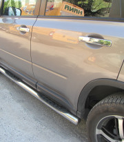 Защита бампера для Nissan X-Trail 2008-2014 Порог Труба фото