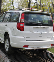 Защита заднего бампера для Great Wall Hover H3 труба одинарная фото
