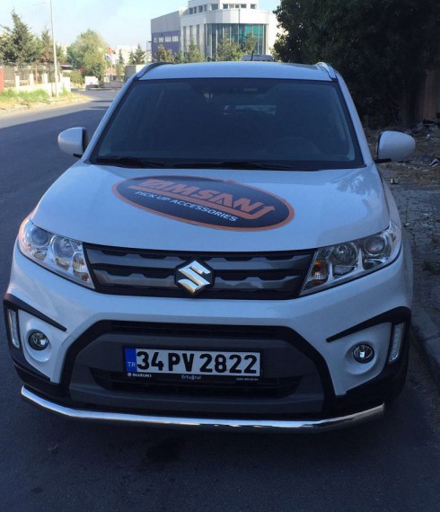Труба одинарная на Suzuki Vitara фото