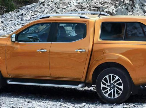 Рейлинги для автомобиля Nissan NP300-Navara 2015+ от CAN Coruma фото