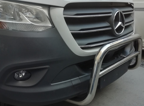 Кенгурятник для MERCEDES-BENZ SPRINTER 19+ фото