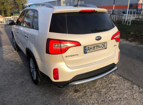 Защита заднего бампера  для KIA Sorento 10-14 ML от Tamsan фото