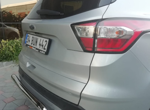 Защита заднего бампера для Ford Kuga 13+ &ldquo;ML&rdquo; фото