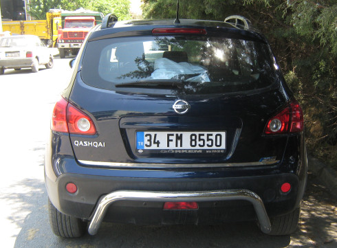 Защита заднего бампера для Nissan Qashqai 2006-2014 ML от турецкого производителя Tamsan фото