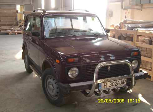 Кенгурятник для LADA Niva от Tamsan фото