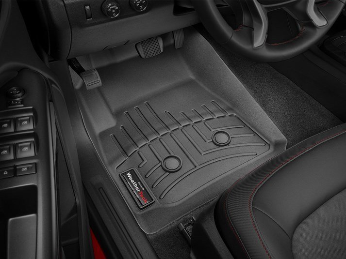 Ковры резиновые WeatherTech GMC Canyon 2015+ передние фото