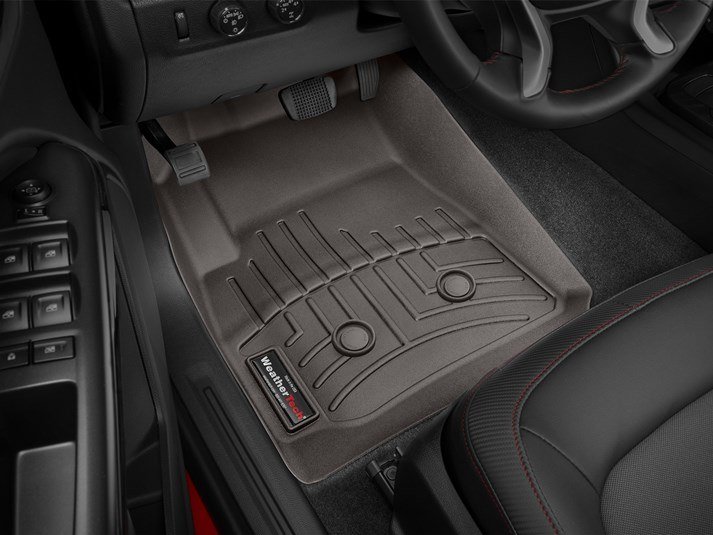 Ковры резиновые WeatherTech GMC Canyon 2015+ передние фото