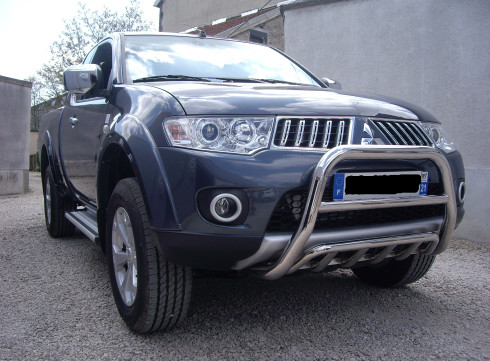 Кенгурятник для Mitsubishi L-200 12-15 от Tamsan фото
