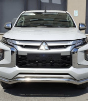 Защита переднего бампера для Mitsubishi Pajero Sport 20+ Чайка от Tamsan  фото