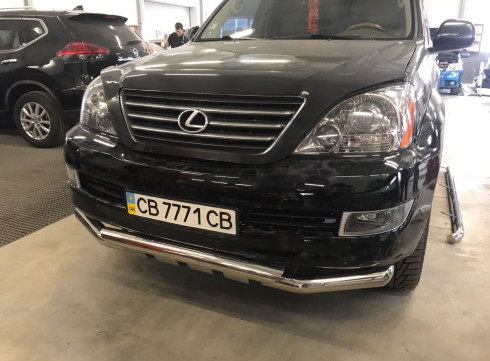 Защита переднего бампера для LEXUS GX 03-08 Graunder от Tamsan фото