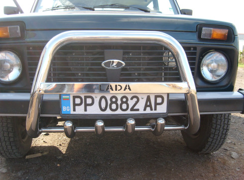 Кенгурятник для LADA Niva от Tamsan фото