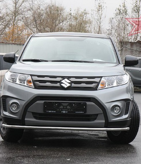 Труба одинарная на Suzuki Vitara фото