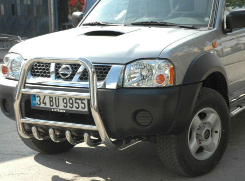 Кенгурятник для Nissan NP300 2007-2015 Высокий от Tamsan фото