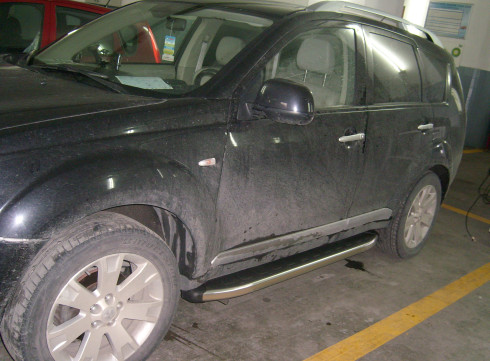Подножки для Mitsubishi Outlander XL 06-10 Элегант от Tamsan фото