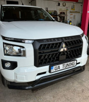 Защита переднего бампера для Mitsubishi L200 2024+ "Спорт Ориджинал" узкий фото