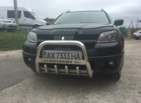 Кенгурятник для Mitsubishi Outlander 01-08 от Tamsan фото
