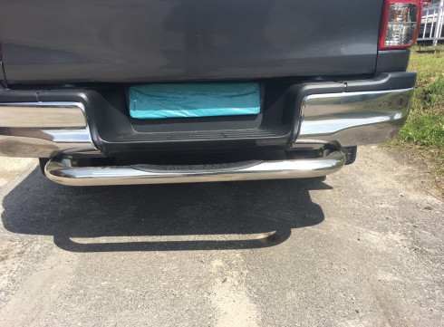 Защита заднего бампера для Mitsubishi L-200 15-19 ML от Tamsan фото