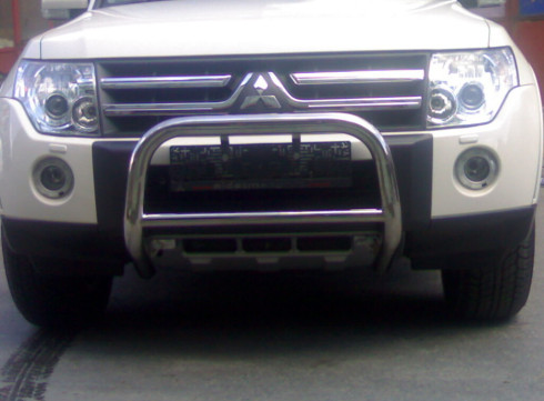 Кенгурятник для Mitsubishi Pajero Vagon 07+ от Tamsan фото