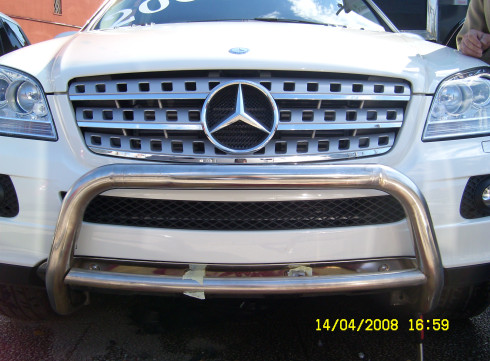 Кенгурятник для MERCEDES-BENZ ML W 164 05-11 от Tamsan фото