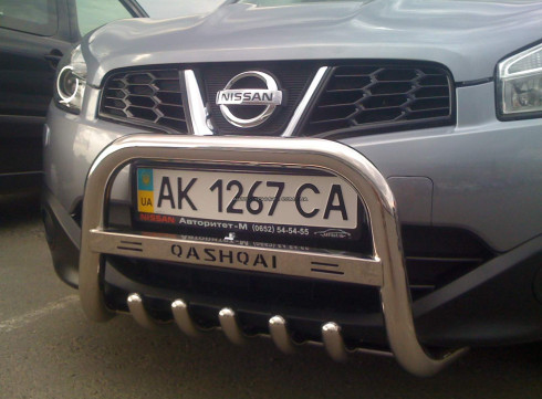 Кенгурятник для Nissan Qashqai 2006-2014 от Tamsan фото