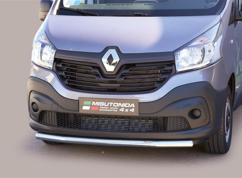 Защита переднего бампера для Nissan NV300 2016-2021 труба одинарная от Tamsan  фото