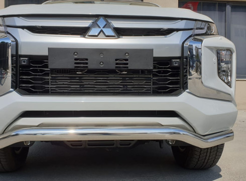 Защита переднего бампера для Mitsubishi L-200 19+ Чайка от Tamsan фото