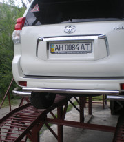 Защита заднего бампера для LEXUS GX 09+ &ldquo;Чайка&rdquo; от Tamsan фото