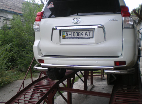 Защита заднего бампера для LEXUS GX 09+ &ldquo;Чайка&rdquo; от Tamsan фото