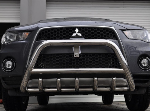 Кенгурятник для Mitsubishi Outlander XL 10-12 от турецкого производителя Tamsan фото