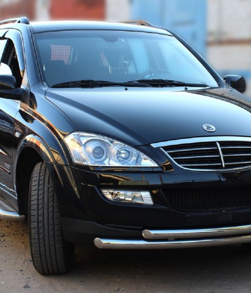 Труба двойная на SsangYong Kyron фото