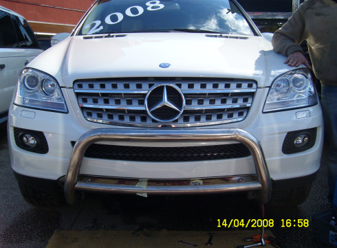 Кенгурятник для MERCEDES-BENZ ML W 164 05-11 от Tamsan фото