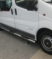 Подножки для Nissan NV300 2016-2021 порог трубой от Tamsan фото